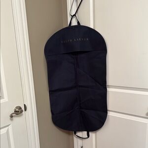 Ralph Lauren Blue Luggage Travel Bag with Durable Design